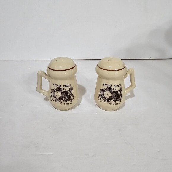 Myrtle Beach Salt and Pepper Shakers 1986 - Used, Great Condition - Picture 1 of 4